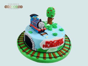 Tort na roczek Tomek i przyjaciele