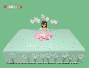  Tort dla dzieci Baletnica Wróżka