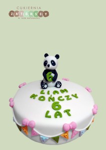 Tort dla dzieci Miś Panda