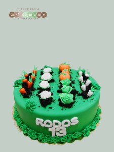 Tort okolicznościowy z Warzywami