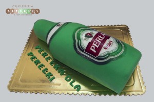 Tort okolicznościowy Butelka Piwa