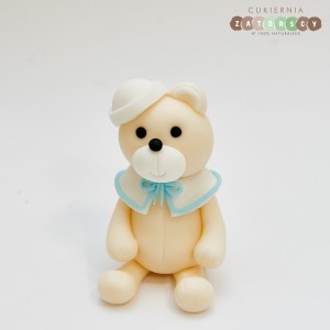 Figurka na Tort Miś Marynarz