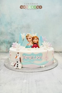 Tort Kraina Lodu Elza Bałwanek