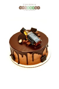  Tort z  Butelką Whisky Jack Daniels