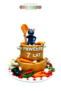 Tort Ratatuj Szczurek Remy