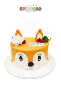 Tort na roczek Lisek 