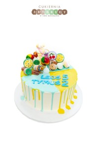  Tort dla dzieci z Cukierkami i Lizakami  